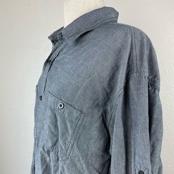 Red Camel Gray Button Down Shirt Size XXL - Picture 5 of 8